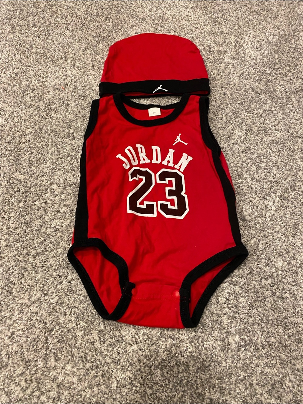 Jordan Onesie with matching hat